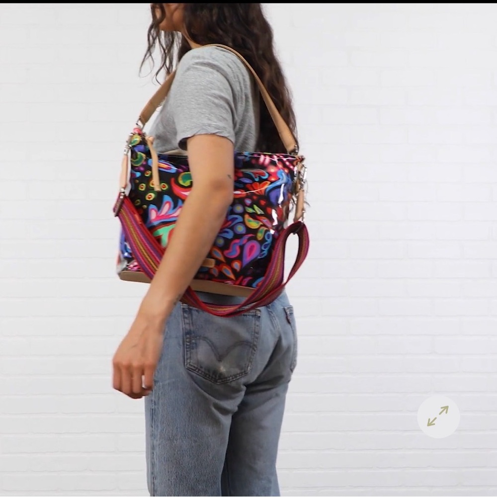 Consuela Sophie Multicolored Hobo Crossbody Bag - Picture 2 of 16